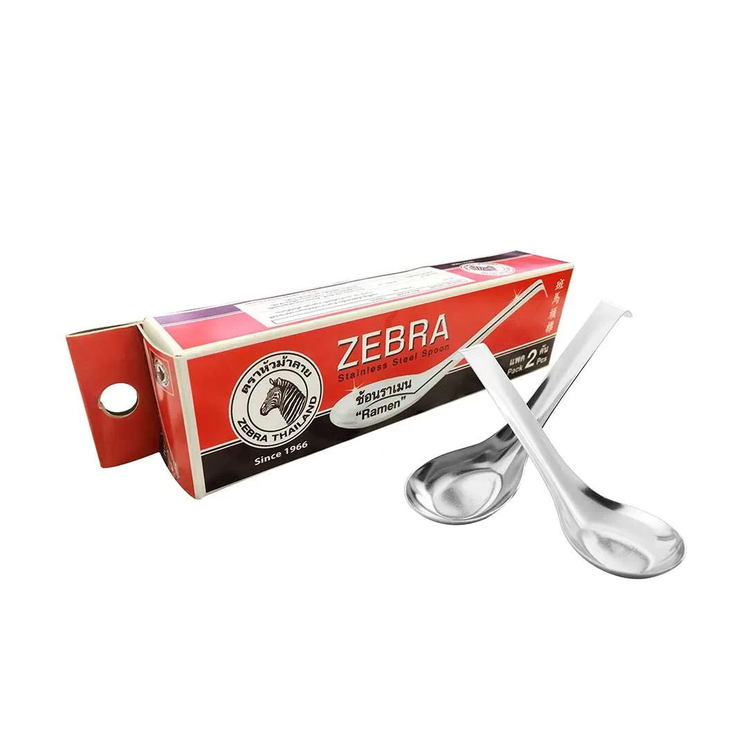 ZEBRA Ramen Kaşığı - 2'li Set
