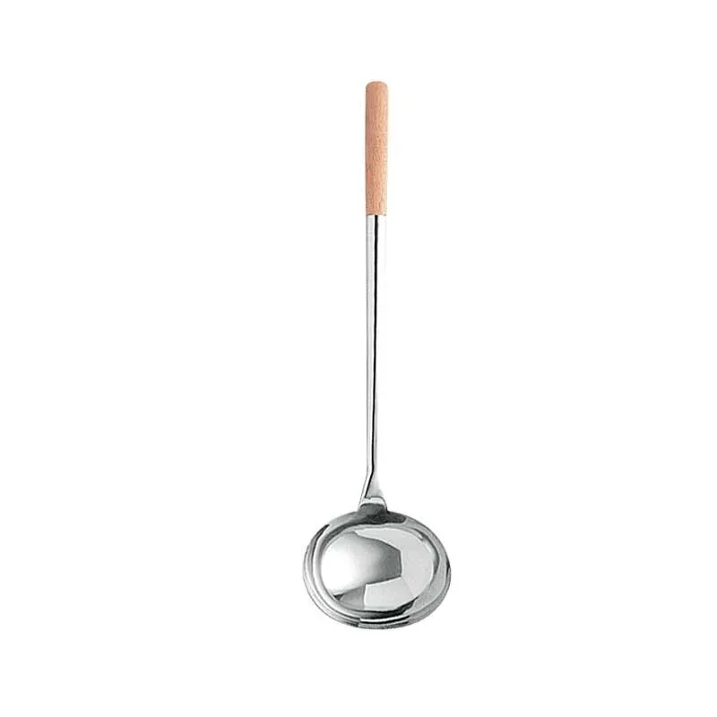 ZEBRA Teak Ağacı Saplı Wok Kevgiri