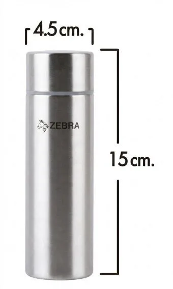 ZEBRA Together Vakum Yalıtımlı Su Şişesi. 145 ml, Paslanmaz Çelik - görsel 1